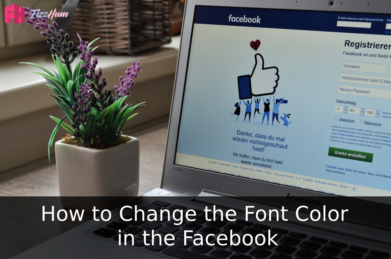 How to Change Text Color in Facebook