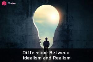 The difference between Realism and Idealism