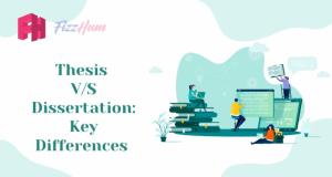 Difference between Thesis and Dissertation